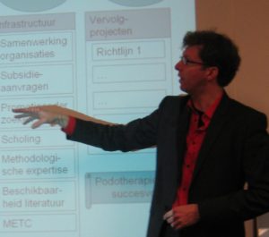 Dr. Antal P. Sanders als leider van onderzoeksprogramma 'Katalysator' van Nederlandse Vereniging van Podotherapeuten